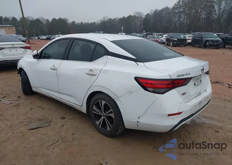 2021 Nissan Sentra Sv Xtronic Cvt from USA, damaged, VIN 3N1AB8CV6MY240592